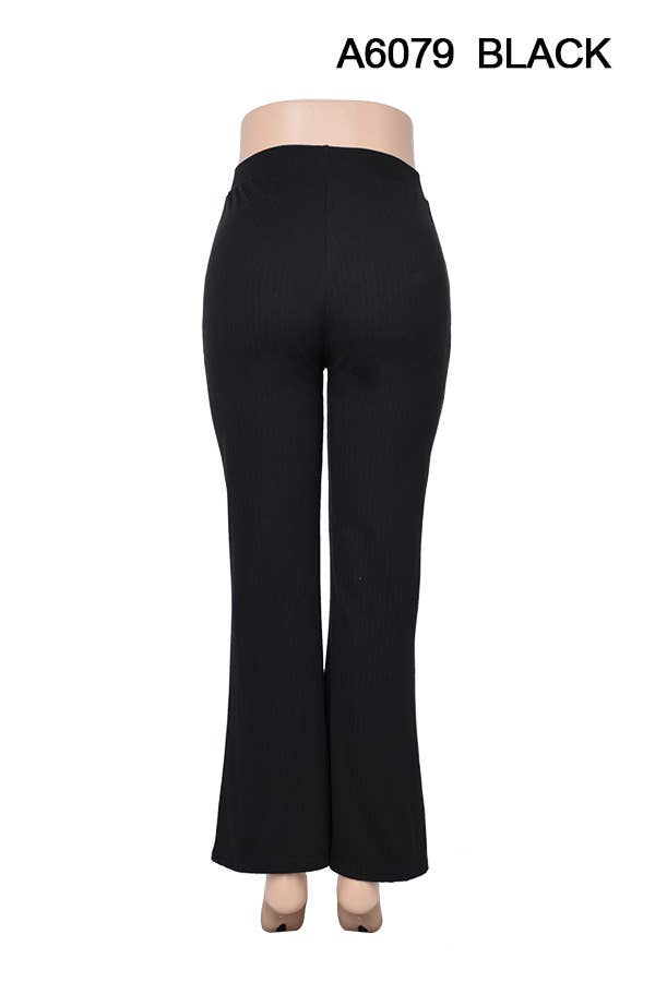 SSImport - Wholesale Pants - Women's - A6079 FLAT PANTS STRETCH SPRING MIXED SIZES 12PCS/PACK1