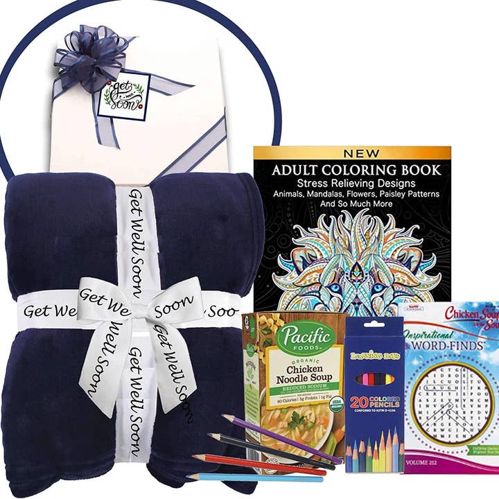 Get Well Gift Box Of Comfort for wholesale by Gift Basket Drop Shipping