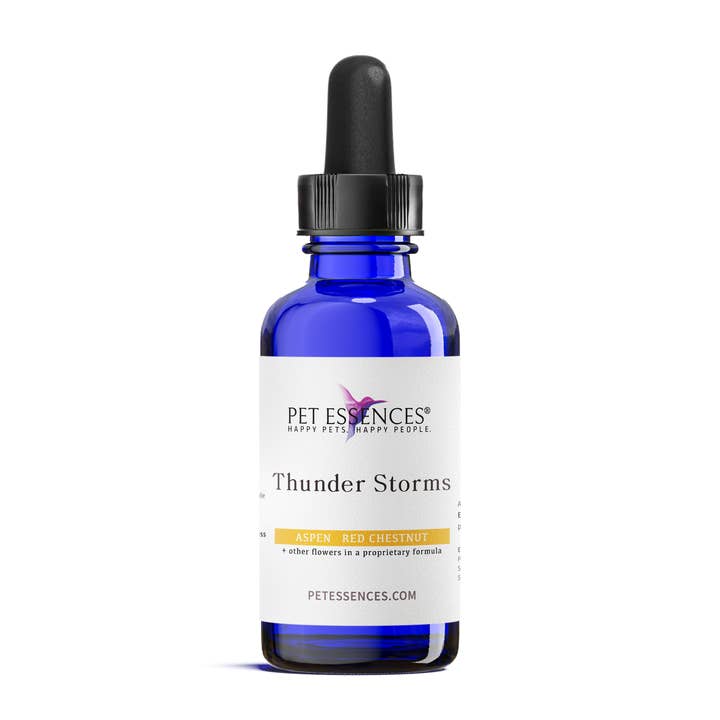 Pet Essences Thunder Storms for Dogs, Cats, Horses and more for wholesale by Pet Essences
