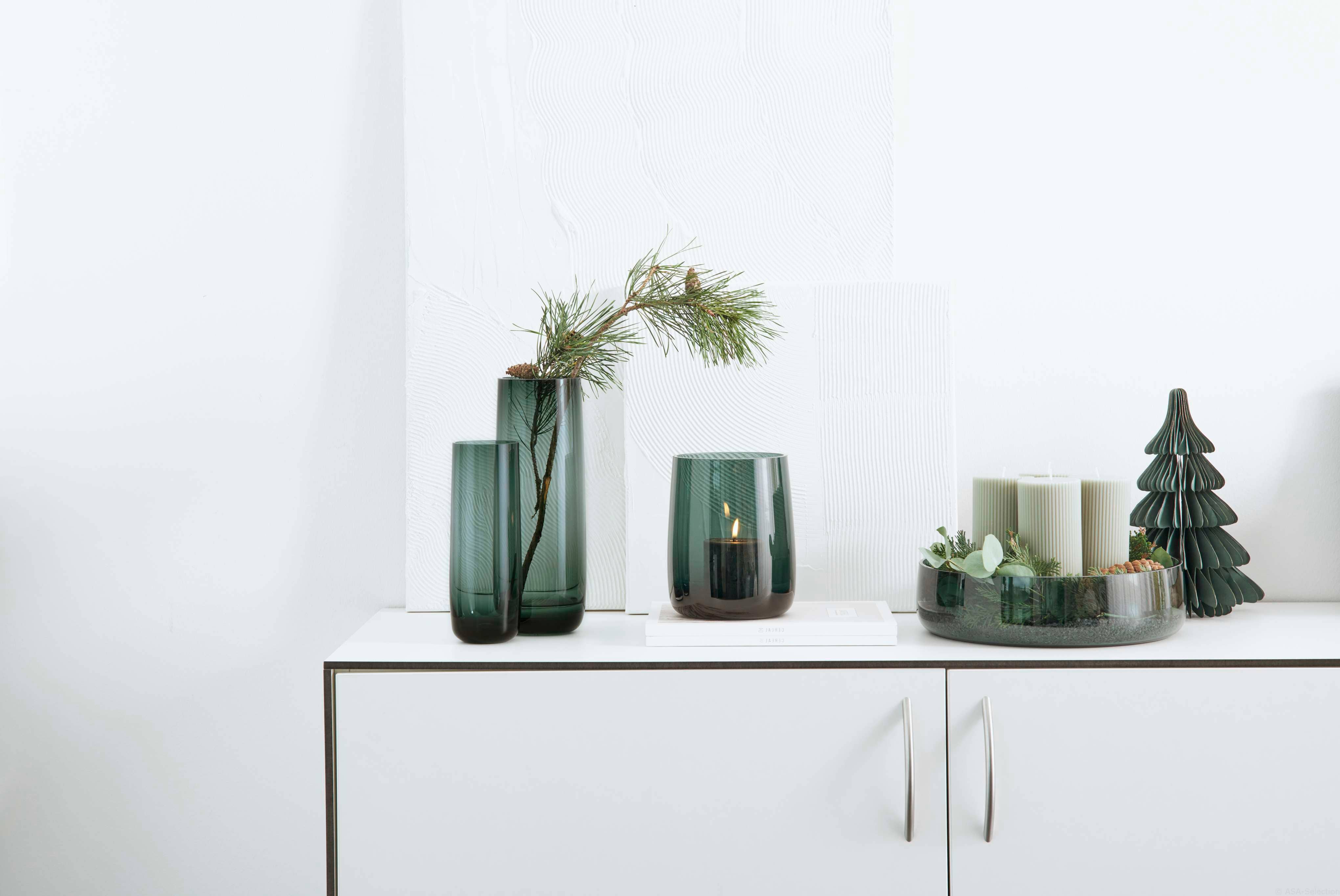 ASA Selection - Vente Assiettes/plats/bols de décoration - Bols décoratifs en verre soufflé AJANA (Med&Lrg) * Délai de livraison de 2 à 3 mois10