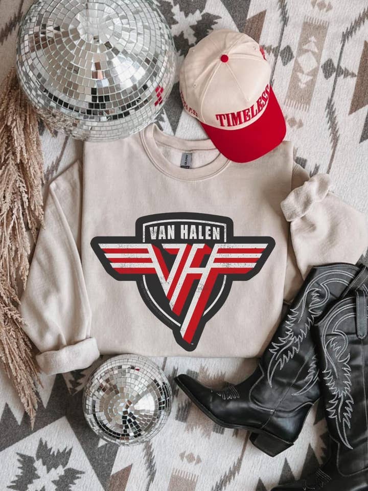 PJE PRINTING & CO - Wholesale Screen Printed T-Shirt - Women's - Graphic Band Tee1