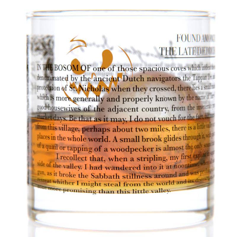 Well Told - Wholesale Drinking Glass/Cup - The Legend of Sleepy Hollow - Classic Lit. - Rocks Glass1
