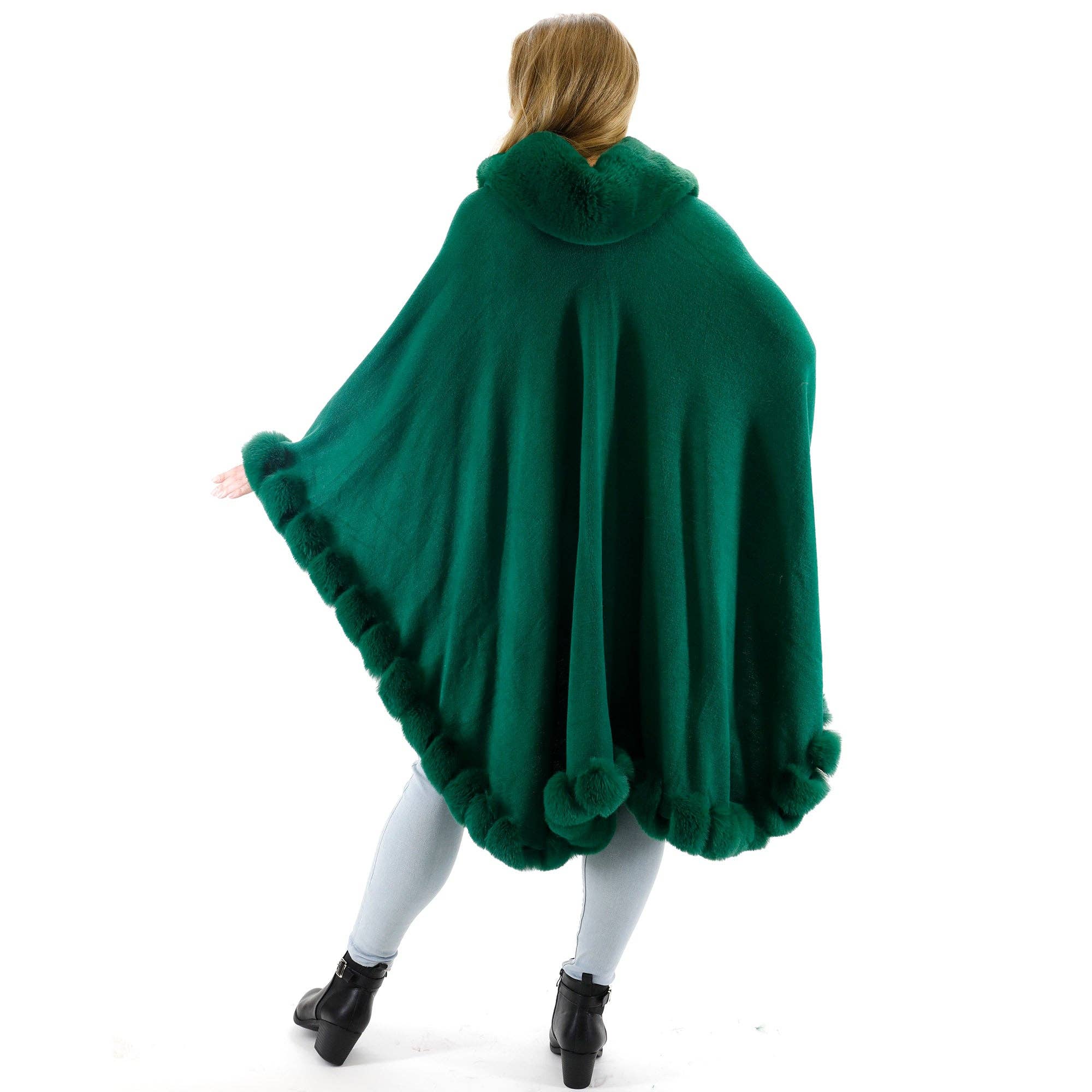 TAPA fashion – Engroshandel Pels-/kunstpelsfrakke - Dame – Ensfarvet pels sjal SW3719 (3 stk)25