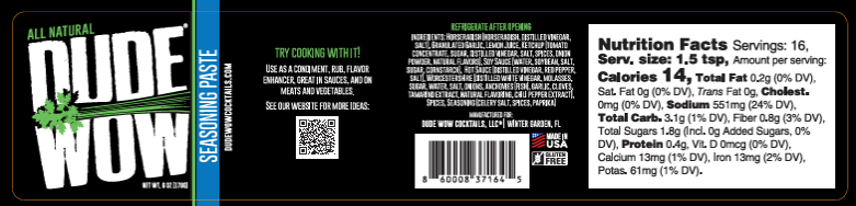 Dude Wow Cocktails - Wholesale Rub - Dude Wow Bloody Mary Paste1