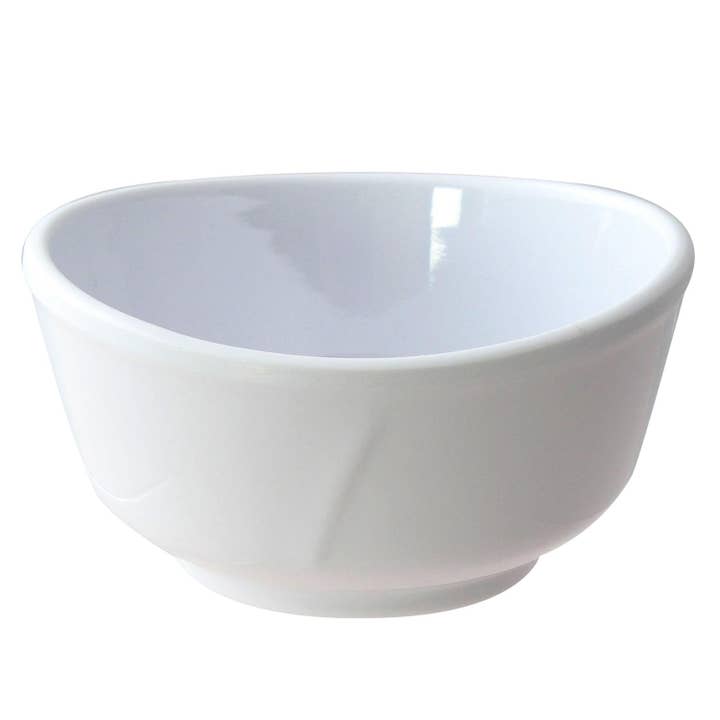 KT Supply - Wholesale Bowl - White 16 Oz 5 1/8"x 2 5/8" Bowl ,Melamine, 12/PK
