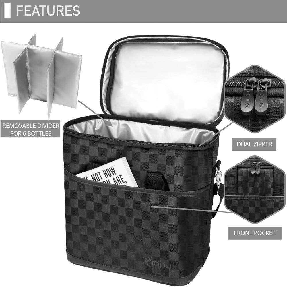 OPUX - Wholesale Wine Tote - 6 Bottle Wine Carrier Bag44