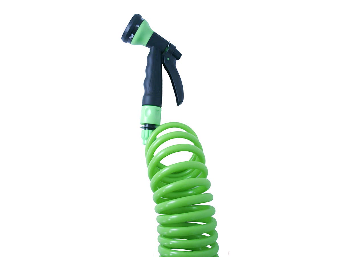 JARDIN Y NATURA OUTDOOR & GARDEN PRODUCTS SL - Vente Outil de jardinage - Tuyau spiralé 15 mètres vert citron - Colors15 vert0