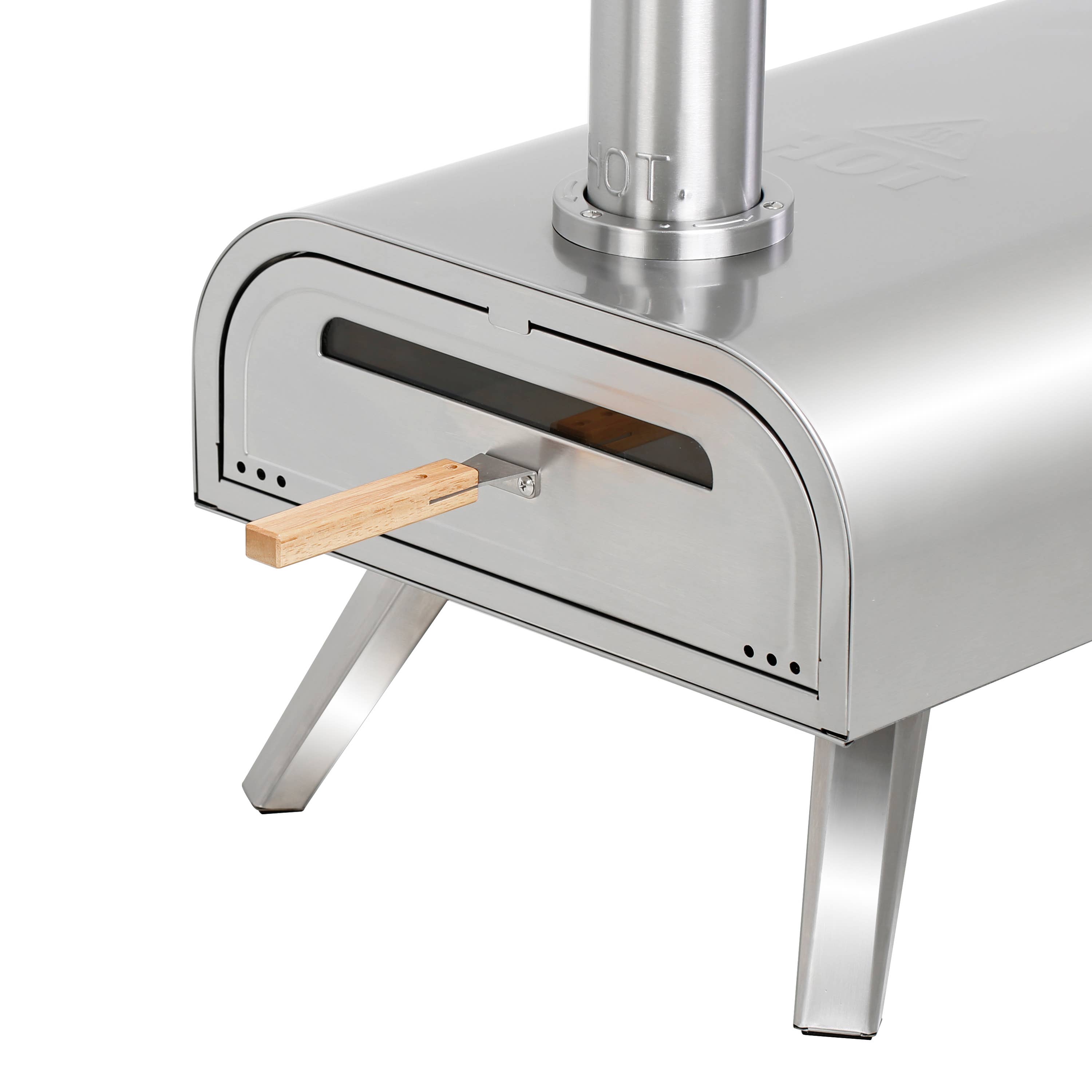 SHINERICH - Wholesale Outdoor Grill Tools - 16'' Pellet Pizza Oven Stainless Steel10