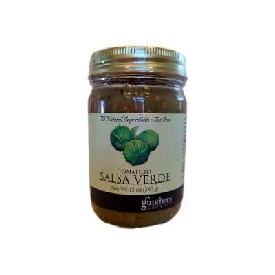 Gunther's Gourmet Groceries, LLC - Wholesale Salsa - Tomatillo Salsa Verde1