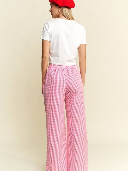 JADE BY JANE - Wholesale Pants - Women's - Gingham boxer pants21