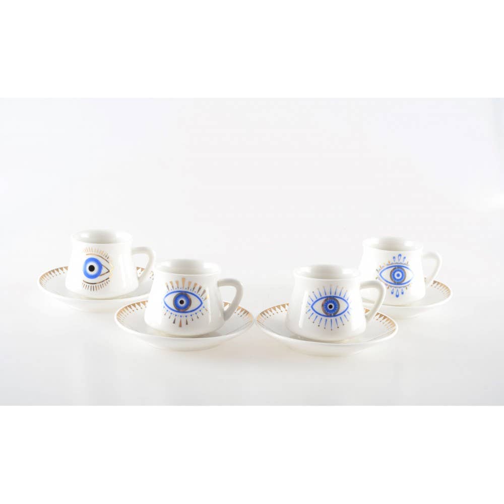 AULICA - Wholesale Coffee/Tea Cup - Lucky cups and saucers - set of 45