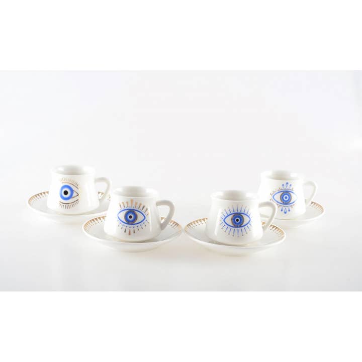 AULICA - Wholesale Coffee/Tea Cup - Lucky cups and saucers - set of 45