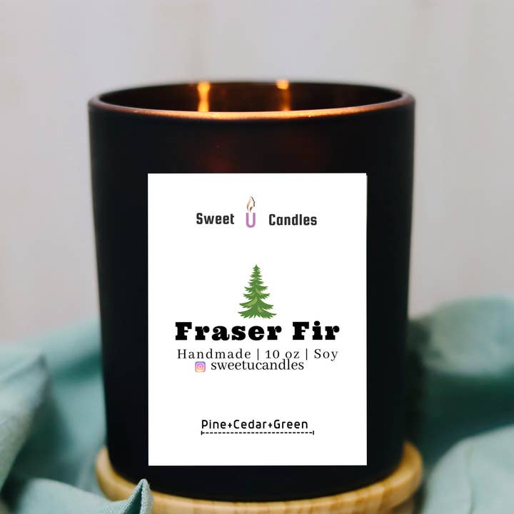 Fraser Fir Candle for wholesale by Sweet U Candles