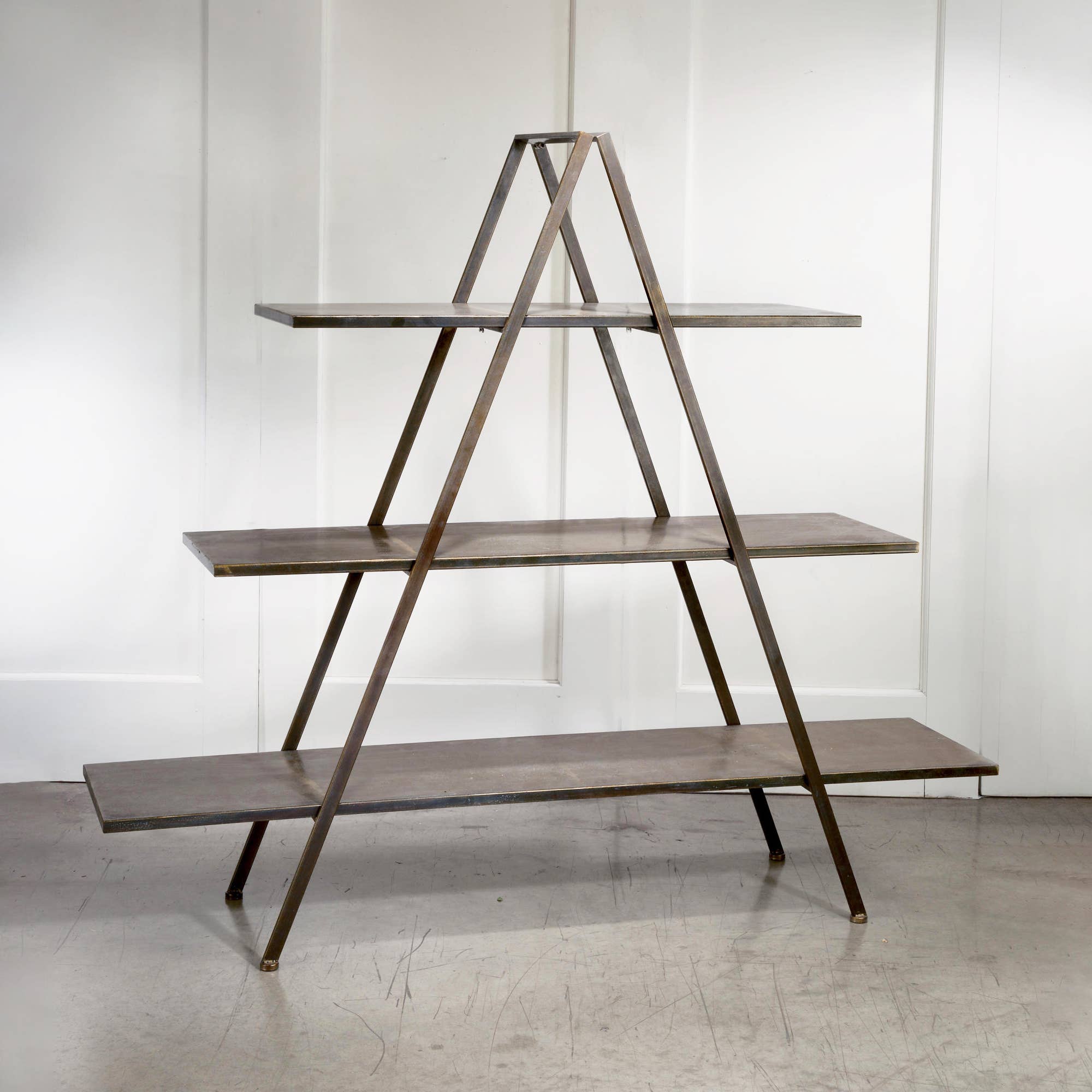 Tripar International - Wholesale Free Standing Shelf - 3 Tier A-Frame Display Shelf2
