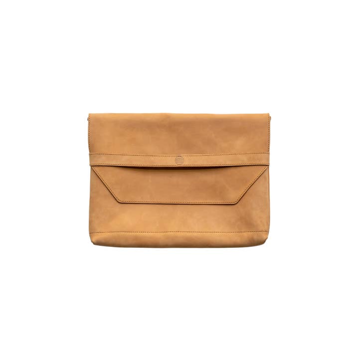 Kilele Gear | Rugged Leather Goods - Wholesale Laptop/Tablet Case - Unisex - Borana Laptop Sleeve - Genuine Leather