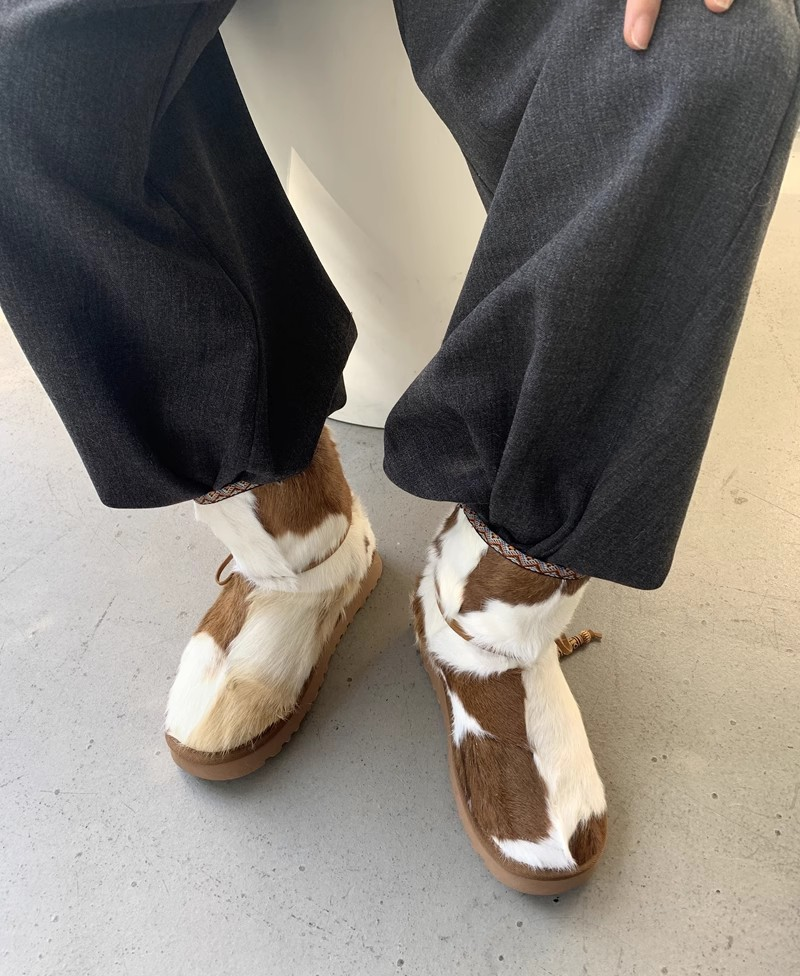 MOGSki LLC – wholesale Snökängor - Dam – Damers avslappnade och mångsidiga varma enkla snöstövlar12