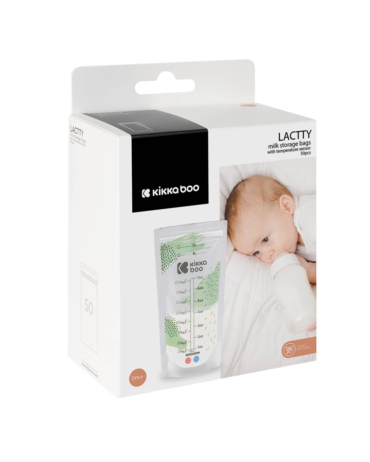 Kika Group Ltd. – wholesale Milk/juice bottle – Milk Storage Bags With Temperature Sensor Lactty2