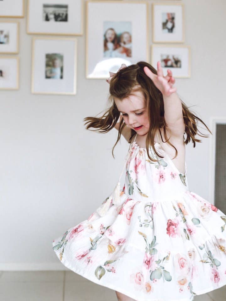 With Love for Kids - Wholesale Dress – Kids - COTTON MUSLIN Dress - SADIE1