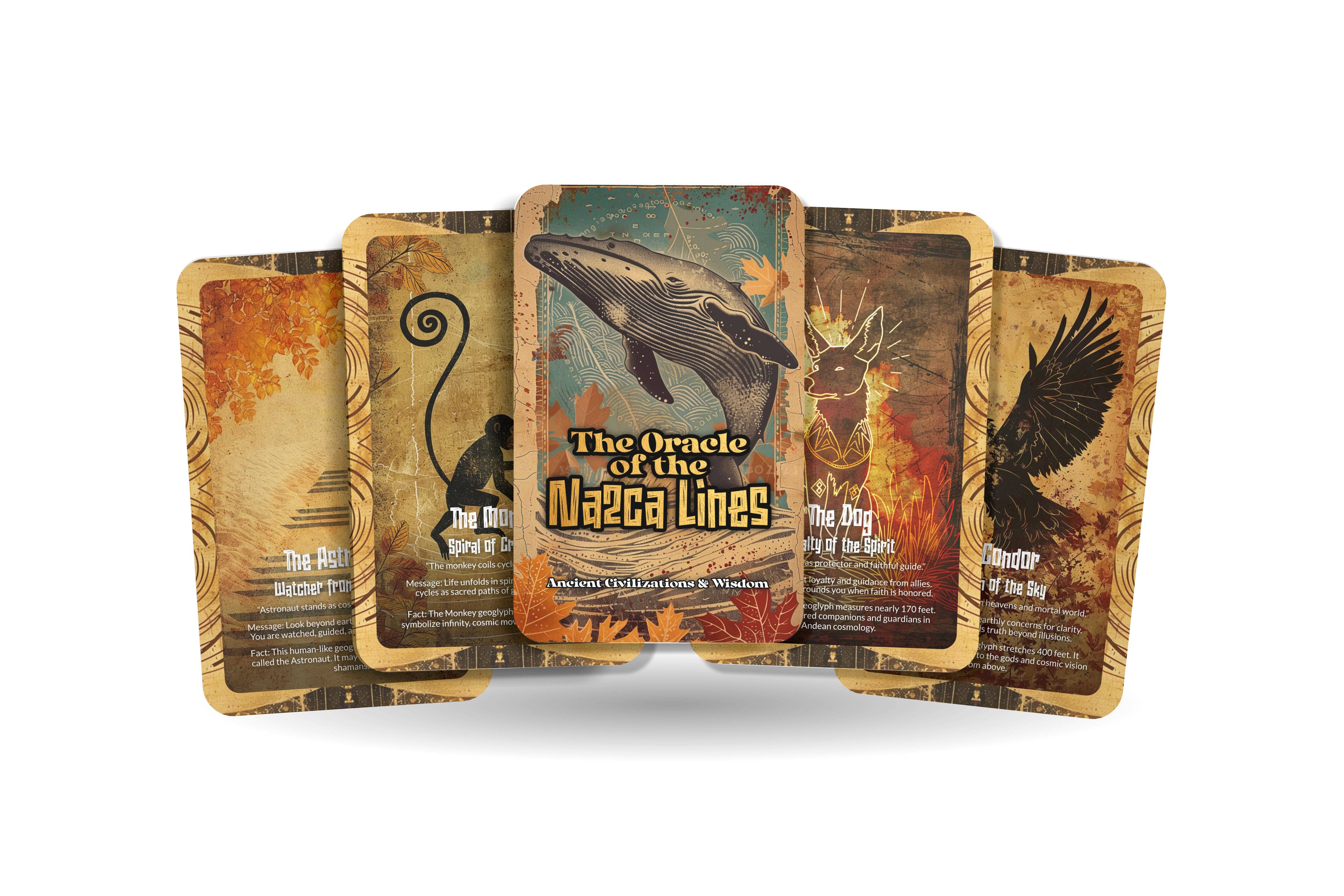 Ibiza Tarot USA - Wholesale Tarot Cards - Oracle of the Nazca Lines Sacred Geometry Deck – 22 Cards0