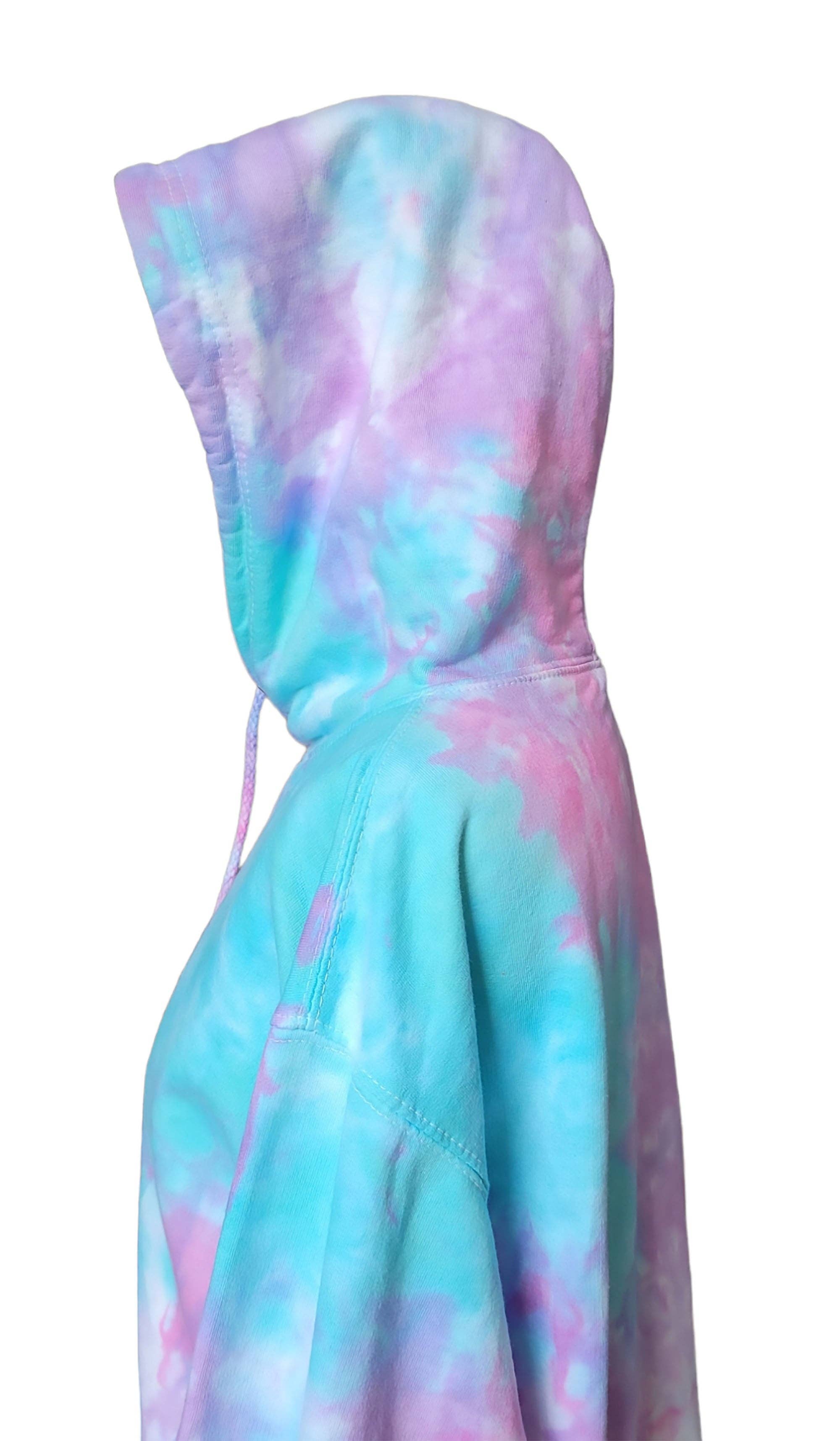 VeEco Gifts - Wholesale Hoodie - Unisex - Hand-Dyed Scrunch Tie Dye Hoodie – Pastel Hues9