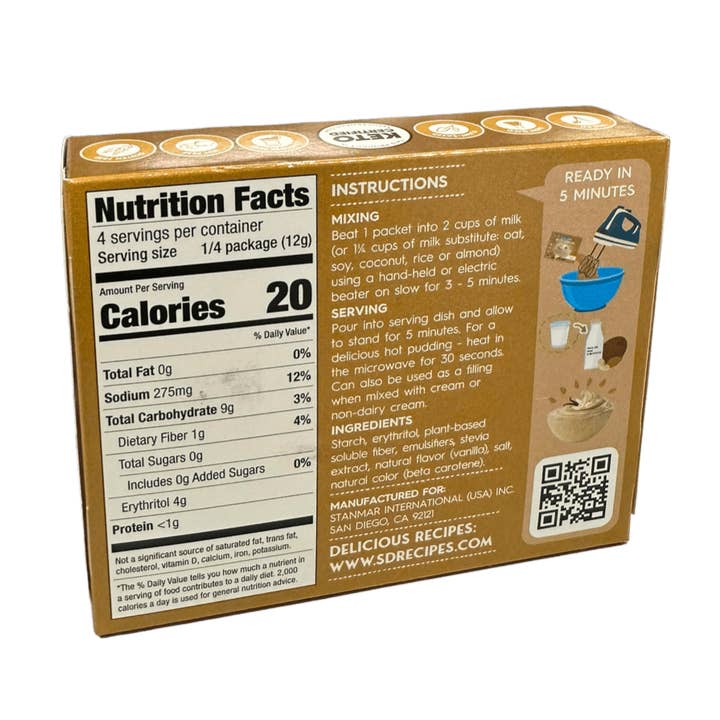 Country Life Natural Foods - Wholesale Pudding - Instant Puddings, Simply Delish5