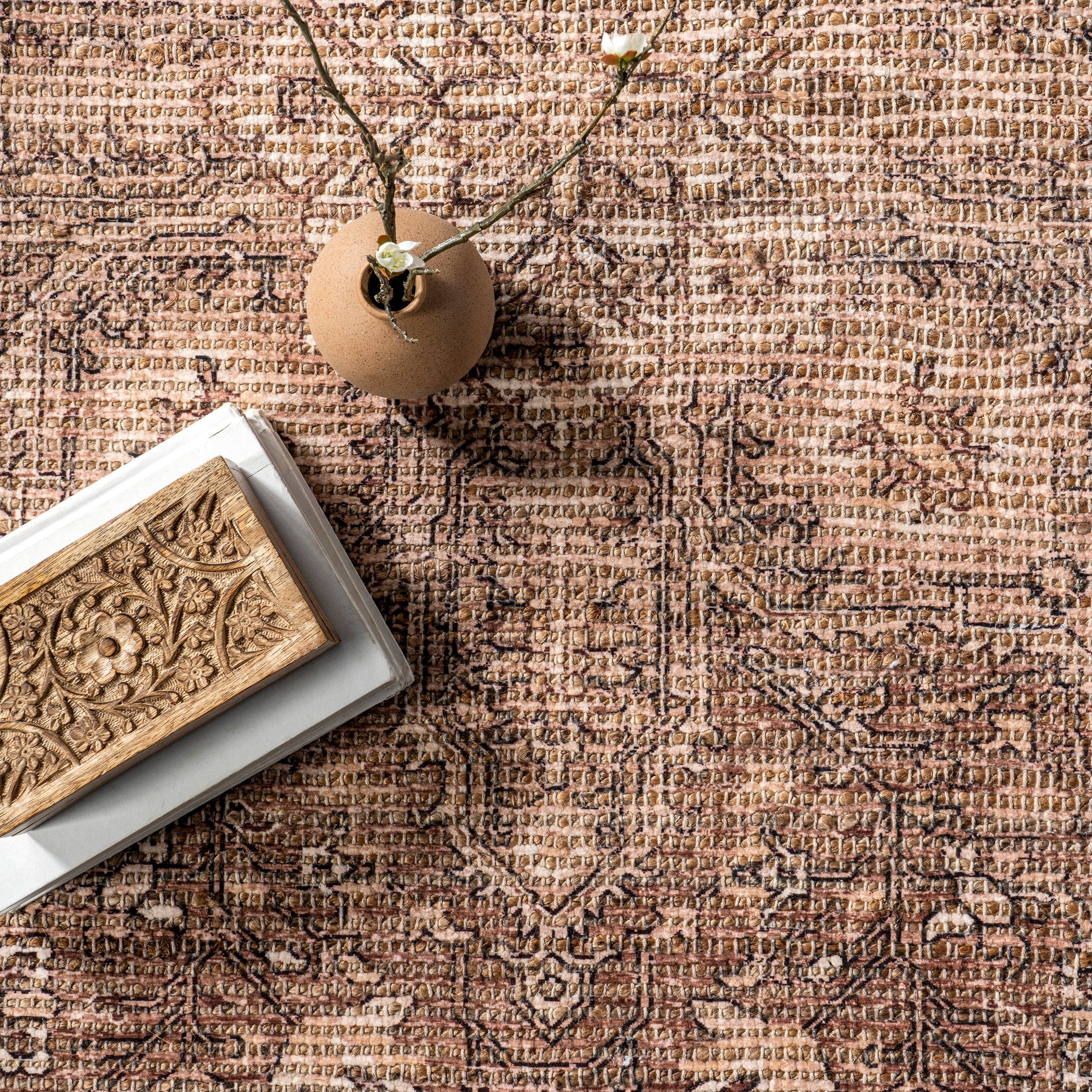 nuLOOM - Wholesale Area Rug - Lennox Persian Medallion Tassel Area Rug31