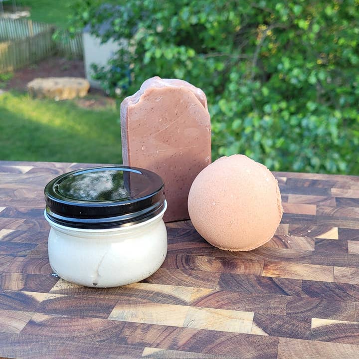 Tub and Bubble – wholesale Bad- och kroppsvårdsset – Vanilj Latte Spa Kit