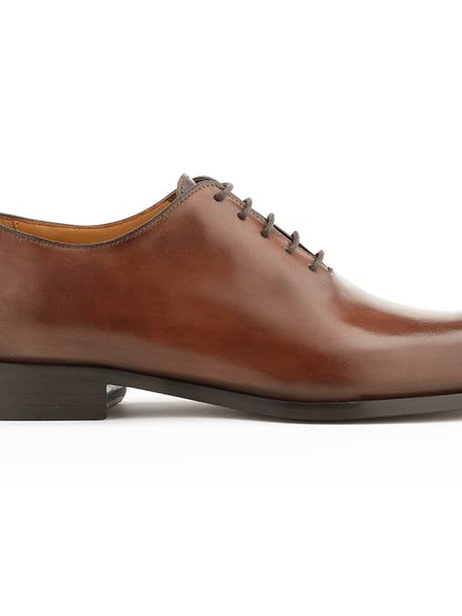 Oxford Wholecut, punta liscia, marrone antico per la vendita all'ingrosso da parte di Ace Marks