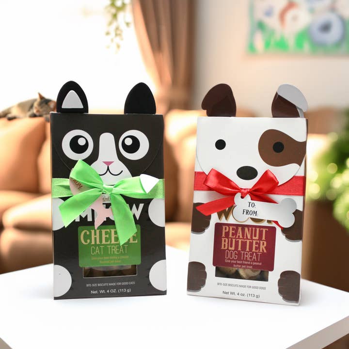 Too Good Gourmet - Vente Friandises – chien - Friandises pour animaux de compagnie Character – Bouchées croustillantes : Fromage & Beurre de cacahuète4