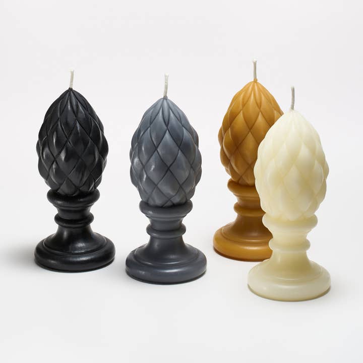 Finial Beeswax Candle for wholesale by Greentree Home Candle