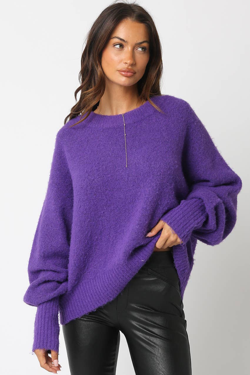 Olivaceous - Wholesale Pullover-trui - Dames - Julien Trui10
