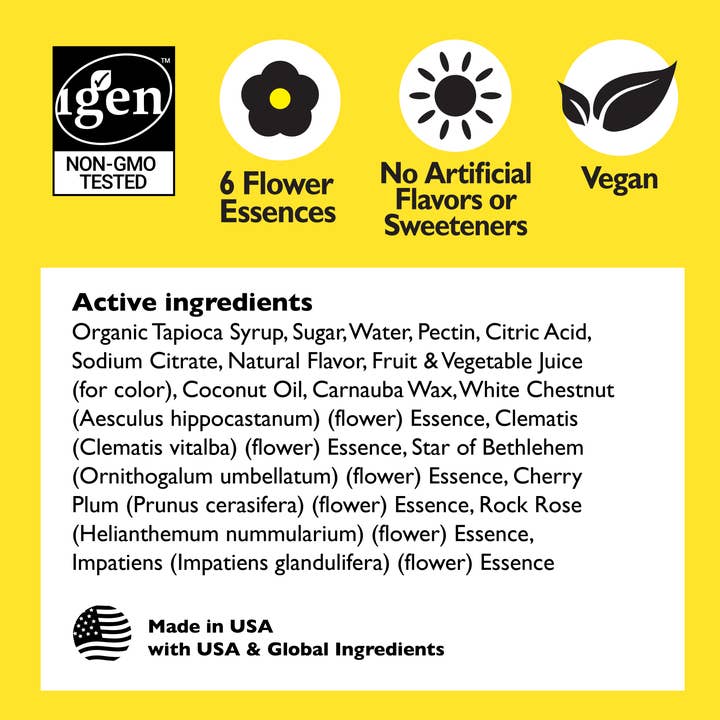 RESCUE & Bach Original Flower Remedies - Wholesale Oral Supplement/Vitamin - Bach Rescue Plus Sleep Gummies 5mg Melatonin, Strawberry2