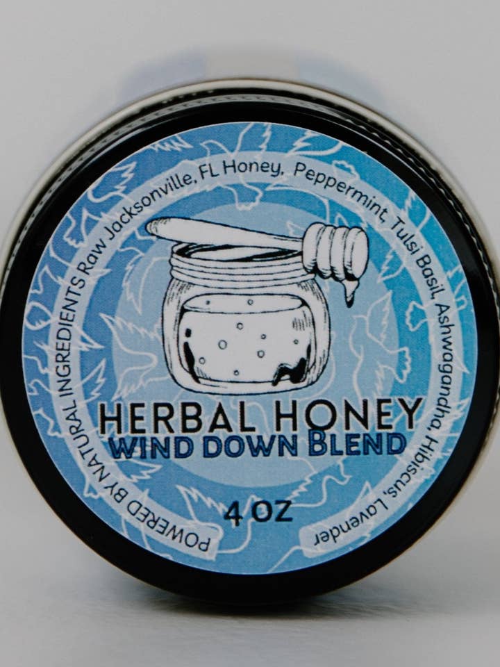 Miel apaisant 4oz pour la vente par White Dove Apothecary