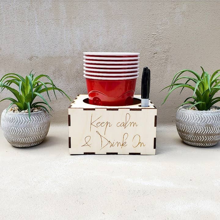 Ginger Squared - Wholesale Drink Huggers & Koozies - Party Cup Holder2