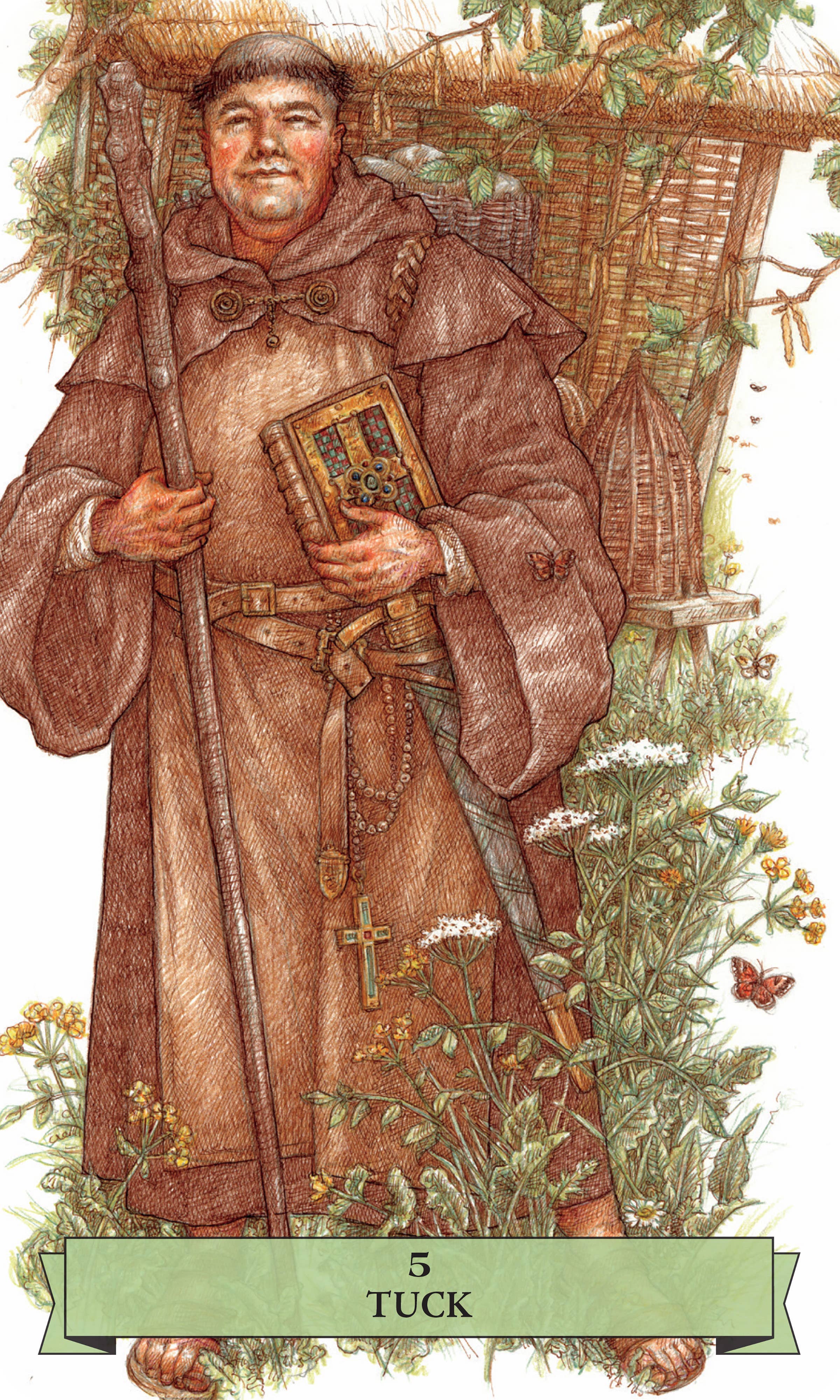 Hachette Book Group - Wholesale Tarot Cards - The Sherwood Oracle: Hidden Lore of the Wild Forest4