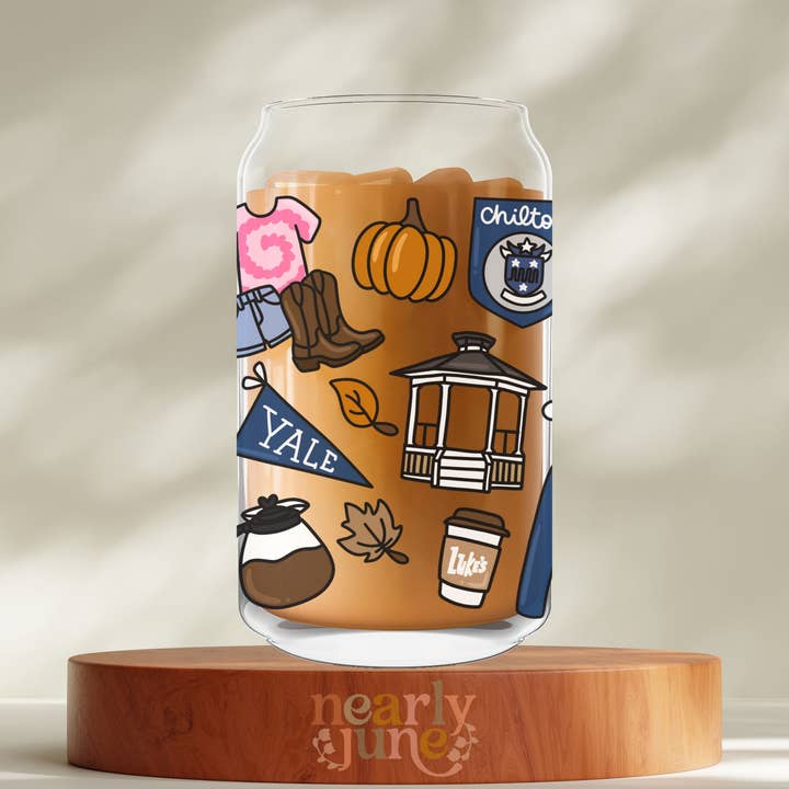 Gilmore Girls Rory Inspired Back to Chilton Can Coffee Glass and other Purchase Wholesale chips online. Free Returns & Net 60 Terms on Faire trending on Faire.