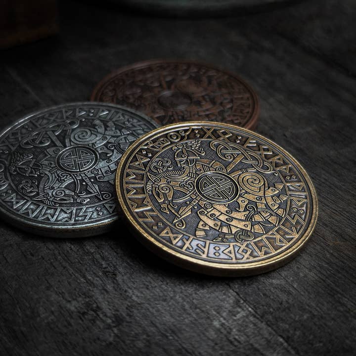 Viking Travel Coin for wholesale by Carpe Diem EDC