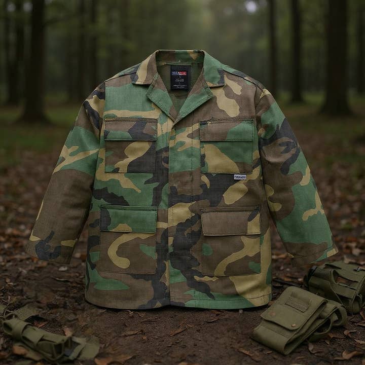 Youth BDU/M81 Uniform Top for wholesale by Trooper Clothing