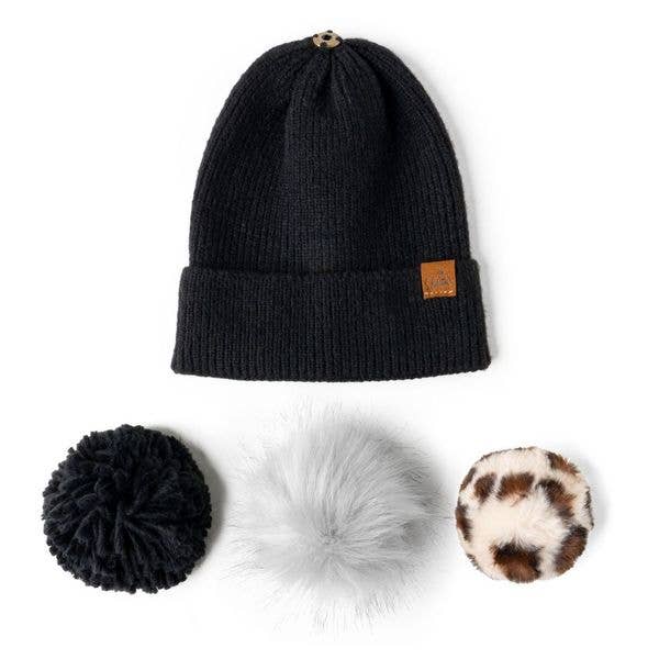 DM Merchandising - Wholesale Beanie - Women's - Britt's Knits Snap To It Mix & Match Pom Hat Assortment4