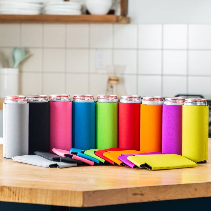 Slim Can Koozies (Packs of 9) for Seltzers & Slim Beers for wholesale by Current Co.