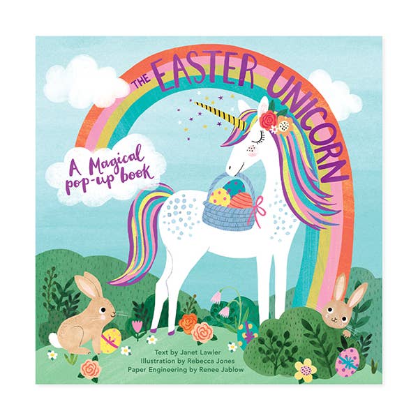 The Easter Unicorn: A Magical Pop-Up Book for wholesale by Up With Paper