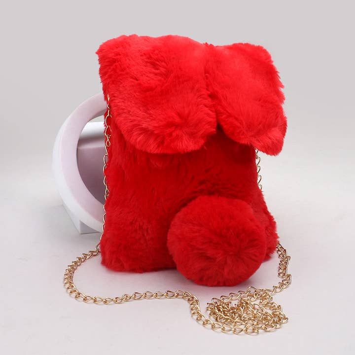 Sensibling Corp. - Wholesale Crossbody bag – Women's - Faux Fur Bunny Clutch / Crossbody Bag11