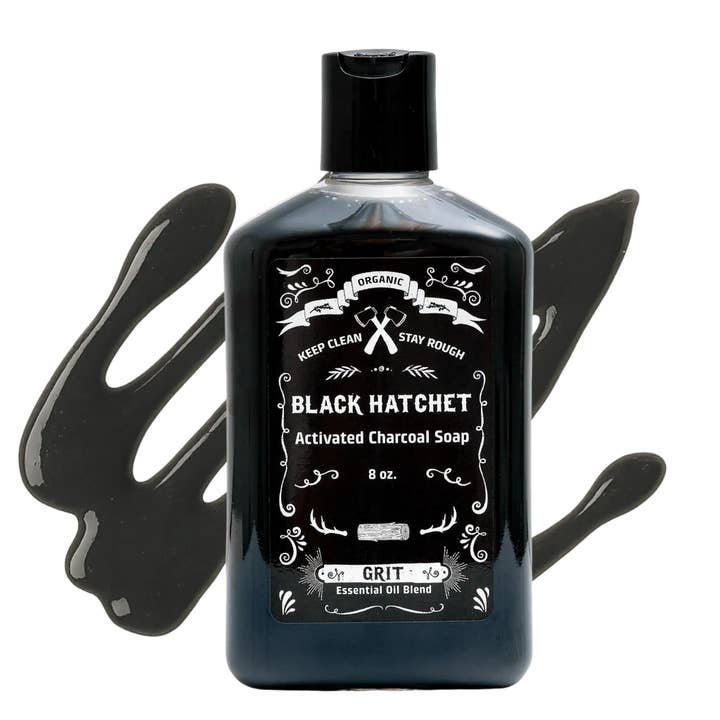 Jabón para Barba y Cuerpo de Carbón - Grit ⚫ Regalos para Hombres para venta al por mayor de Latika Beauty