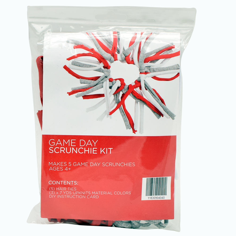 Shreds + rerope - Vente Kit de bricolage - Eco Kit Chouchou DIY - 5 Chouchous à pompons6