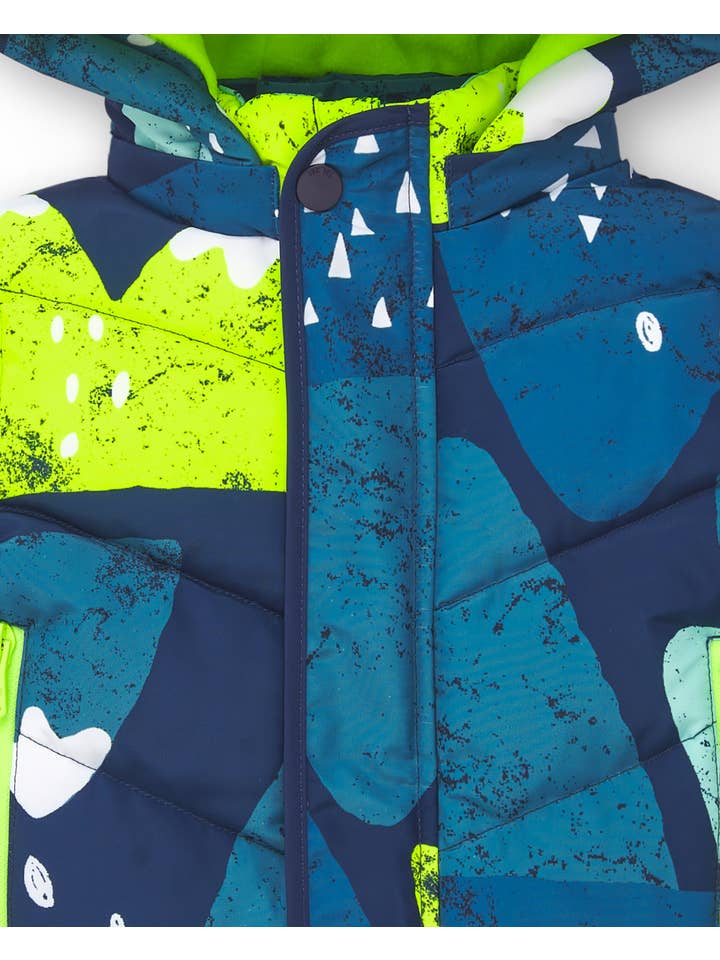 tuc tuc - Venta al por mayor Parka - Niños - Abrigo acolchado con capucha y print montaña niño