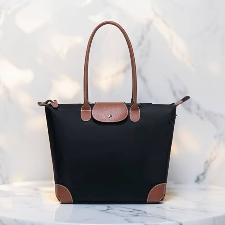 Tote Premium Impermeável de Nylon com Fecho de Correr Superior por atacado de Hatzzi