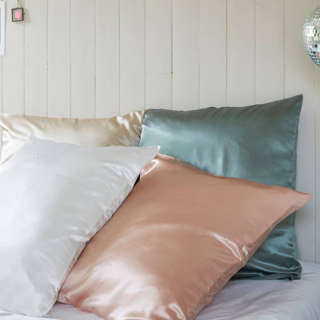 Sylvie Thiriez - Wholesale Bedding pillowcase/sham - Saline white silk pillowcase2