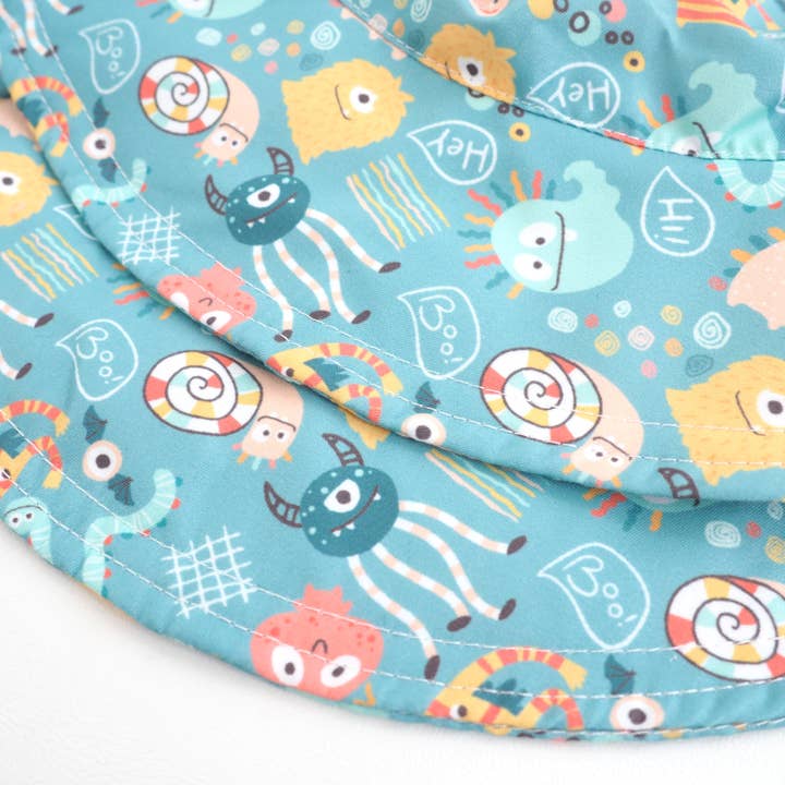 Honey Lemonade- Minky Baby Blankets and Gifts - Wholesale Sun Hat - Kids - Baby & Kid Sun Hat - Monster Party4