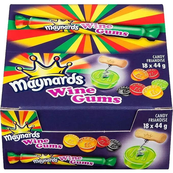 Echo Sales America - Wholesale Gummy - Maynards Wine Gums roll 44g, case 18 count1