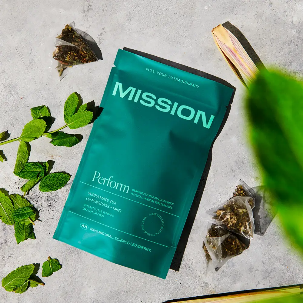 MISSION – wholesale Health/detox tea – Perform Yerba Mate Tea 30 pack1